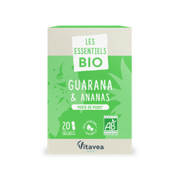 Les Essentiels Guarana & Ananas BIO - 20 Gélules