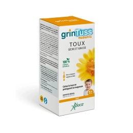 GrinTuss Pediatric Sirop Toux Sèche et Grasse - 128g