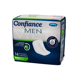 Confiance Men Protection Fuites Urinaires de Niveau 3 - 14 protections