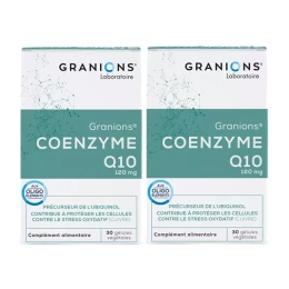 Coenzyme Q10 - 2 x 30 gélules végétales