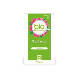 Bio Nutrisanté Infusion Hibiscus Draineur BIO - 20 sachets