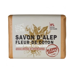 Savon d'Alep Fleur de Coton - 100g