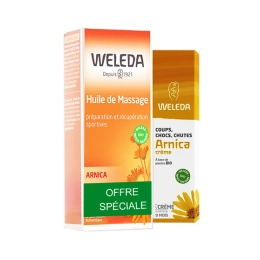 Arnica Huile de massage + Crème de préparation sportive - 100ml