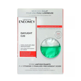 Coffret Daylight C20 Soin Jour Anti-âge Antioxydant + Capsule Masque Peel Off C10 OFFERTE - 30ml