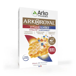 ArkoRoyal Vitadéfenses - 20 ampoules de 10ml