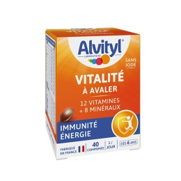 Alvityl Vitalité à Avaler - 40 comprimés