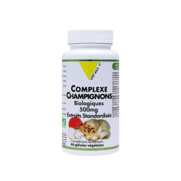 Vit'All+ Complexe Champignons 500mg BIO - 60 gélules