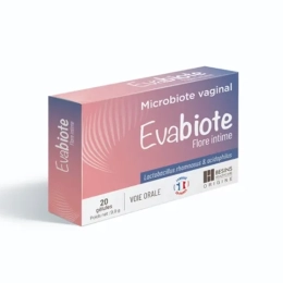 Evabiote Microbiote vaginale Flore intime - 20 gélules