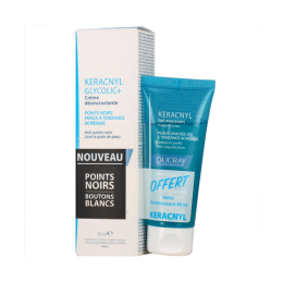 Keracnyl Crème Désincrustante + Gel Moussant OFFERT - 30ml + 40ml