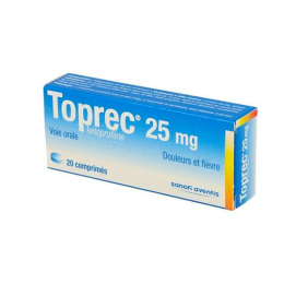 Toprec 25MG - 20 comprimés