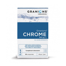 Granions de Chrome 250µg - 60 comprimés