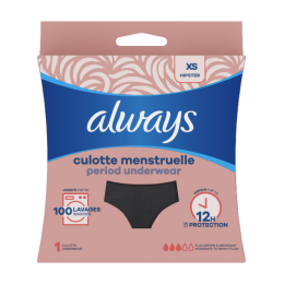Culotte menstruelle lavable taille XS 36 /38