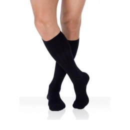 Legger 25 Classic Chaussettes de compression pieds fermés Classe 3 Noir - Taille 3 long