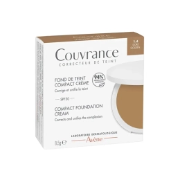 COUVRANCE Fond de Teint Compact Crème 1.4 Doré - 8,5g