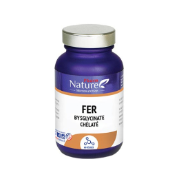 Pharm Nature Micronutrition Fer bisglycinate chélaté - 60 gélules