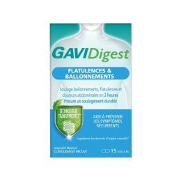 GAVIDigest Flatulences & Ballonnements - 15 gélules