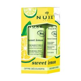 Duo Sweet Lemon Crème Mains et Stick Lèvres - 30ml+4g