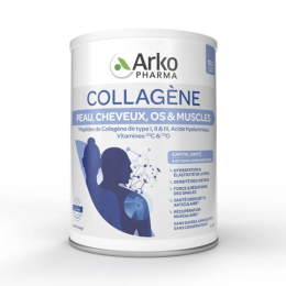 Collagène en poudre Peau, Cheveux, Os et Muscles - 260g