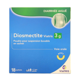 Diosmectite 3mg - 18 sachets