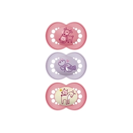 Sucettes Original +18 Mois rose - lot de 3