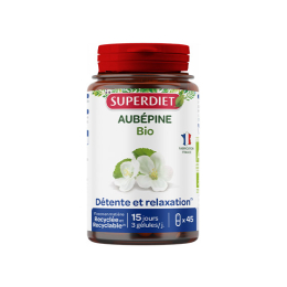 Superdiet Aubépine BIO - 45 gélules