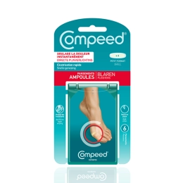 Compeed pansements ampoules petit format côté du pied - x6