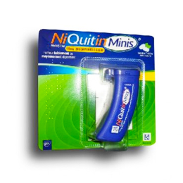 Niquitin Minis 1.5mg menthe fraîche sans sucre - 20 comprimés édulcorés