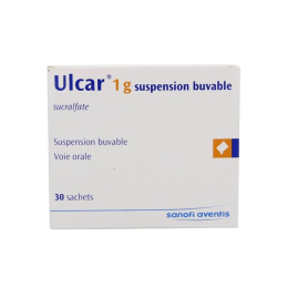 Sanofi Ulcar 1g Suspension buvable - 30 sachets