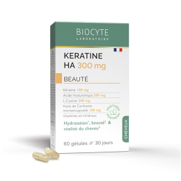 Kératine HA 300mg - 60 gélules