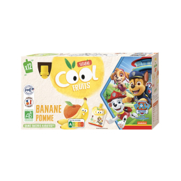 Cool Fruits La Pat'Patrouille Banane Pomme BIO - 12 x 90g