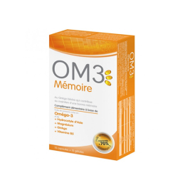 OM3 Mémoire - 15 Capsules + 15 Gélules