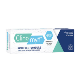 Clinomyn Dentifrice anti-tâches spécial fumeurs menthe forte - 75ml