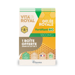 Vitavea Gelée royale BIO 1800mg - 3x10 ampoules