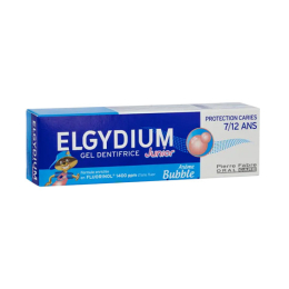 Elgydium Kids Dentifrice Enfant 7/12 ans Bubble - 50 ml