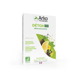 Arkopharma Arkofluides Détox BIO - 20 ampoules