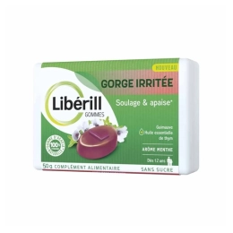 Libéril Gommes Gorge Irritée - 50g