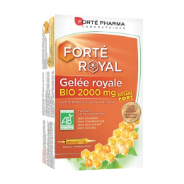 Forté Pharma Gelée royale 2000mg BIO - 20 ampoules