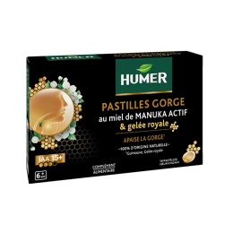 Pastilles Gorge au Miel de Manuka Acitf IAA15+ - 16 pastilles