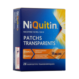 Patchs nicotine 14mg/24h - 28 patchs