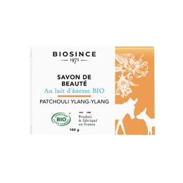 Gravier Biosince 1975 Savon de beauté au lait d'ânesse BIO Patchouli & Ylang-Ylang - 40ml