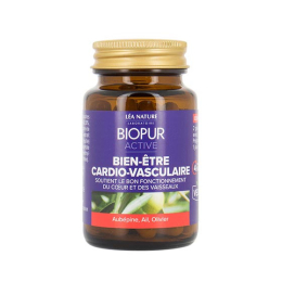 BIOPUR Active Bien-être cardio-vasculaire BIO - 48 gélules végétales