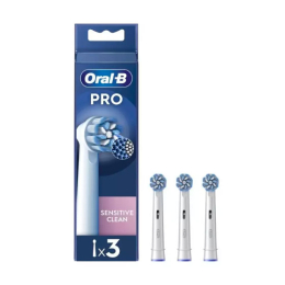 Brossettes sensitive clean pro -  3 brossettes