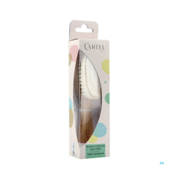 Brosse à cheveux bébé en bois naturel