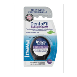 Fil dentaire noir pour appareils orthodontiques - x30