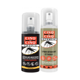 Cinq sur Cinq kit haute protection tropic lotion anti-moustiques 75ml + spray vêtements 100ml