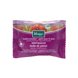 Kneipp Galet pour le bain Coquelicot et chanvre - 80g