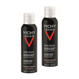 Vichy Mousse de rasage anti-irritations - 2x200ml