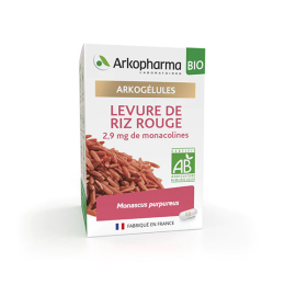 Arkopharma Arkogélules Levures de riz rouge BIO - 60 gélules