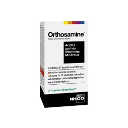 Orthosamine Acides aminés/Vitamines minéraux - 42 gélules