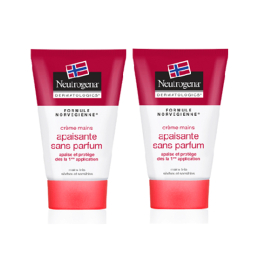 Neutrogena Crème mains apaisante sans parfum -2x50ml